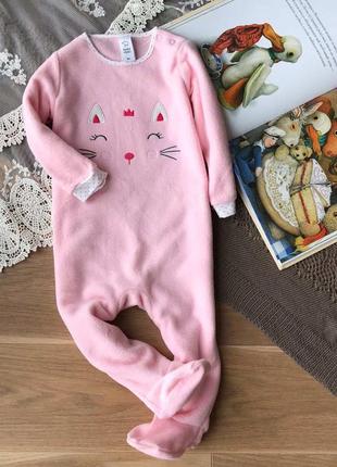 Флісовий чоловічок для дівчинки