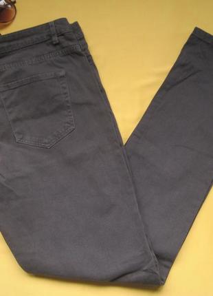 Джинсы штаны,цвет графит,р.40,fitt originals1 фото