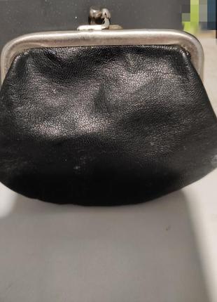 Маленький, радянський гаманець з замочком "поцілунок"