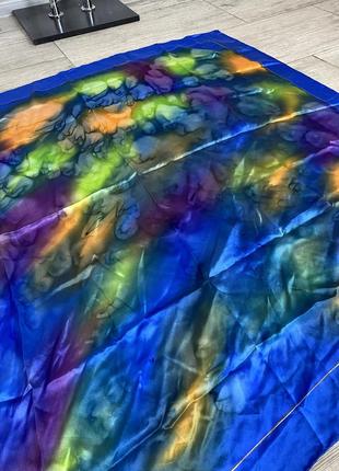 Шоковий хустку величезний шовкова хустина