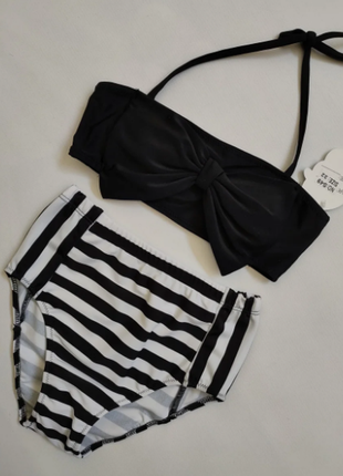 Купальник для подростков , высокая талия, 6 цветов fuba 49сп