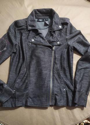 Крутая фирм.кофта-косуха жен.