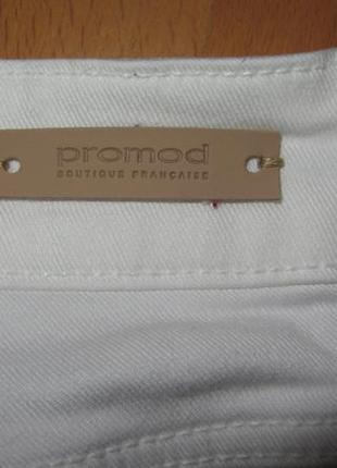Белые брюки джинсы promod8 фото