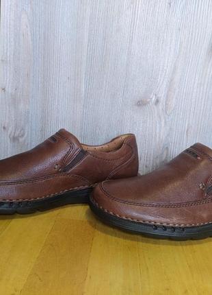 Туфли кожаные clarks