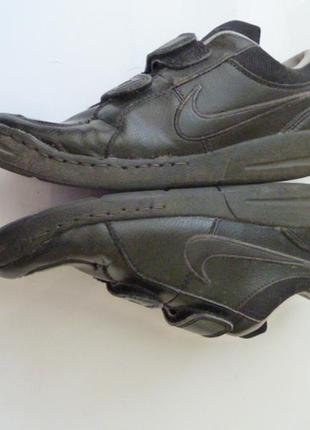 Nike кожаные туфли, кроссовки найк, р 35 или uk 2,5 , стелька 22, 5 см3 фото