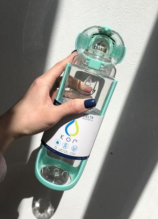 Спортивна пляшка для води, фітнес-пляшка kor2 фото