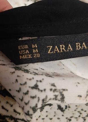 Блуза змеиный тигровый принт zara4 фото