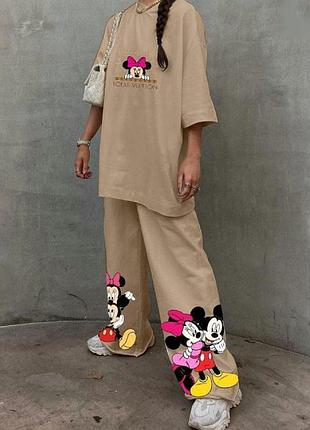 Костюм з брюками прогулянковий стильний туреччина