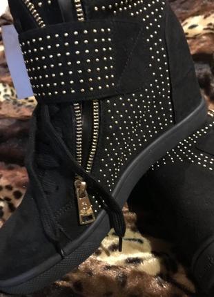 Juicy couture boots кросівки-черевики жіночі3 фото