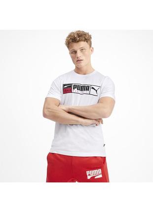 Футболка puma gold plate brand graphic2 фото