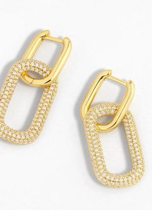 Серьги серёжки сережки подвеска стразы висюльки камни цепи цепочки