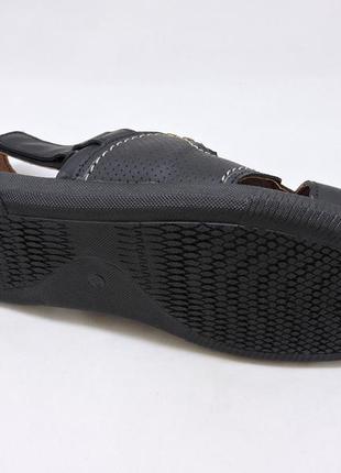 Чоловічі шкіряні сандалі2 фото