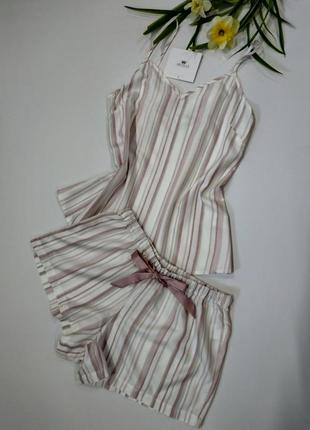 Модная льняная пижамка или домашняя одежда aruelle paola) арюэль размер xs, s, 42,442 фото