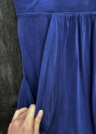 Трикотажне плаття спортивного стилю з кишенями силует "кокон" plus 3х(58-60р)10 фото