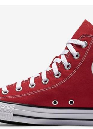 Кеды converse all star high red (m9621c) конверсы6 фото