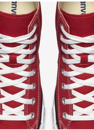 Кеды converse all star high red (m9621c) конверсы7 фото