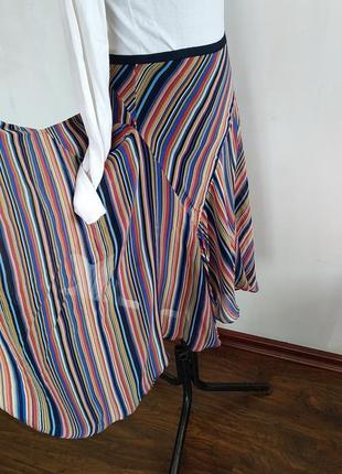 Очень красивая, нарядная шелковая юбка
