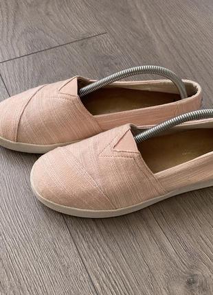 Балетки эспадрильи  туфли  toms 40(26 cm)