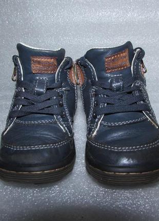 Фирменные ботинки полностью натуральная кожа ~geox~ р 215 фото