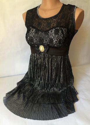 Сіре плаття срібна сукня з люрексом чорна міні сукняв мереживо гіпюр