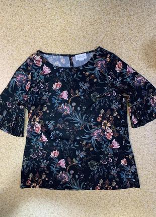 Блуза/блузка/нарядная/красивая/в цветок
