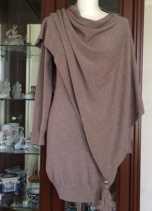 Сукня + палантин італія р м/l 1100 гр👍