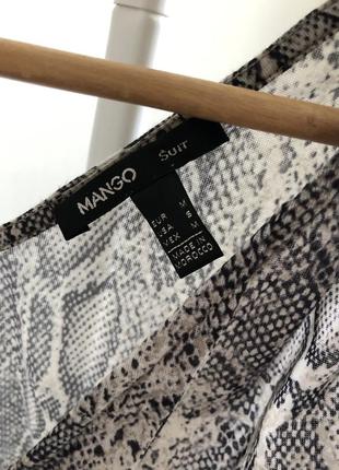 Сукня в зміїний принт mango3 фото