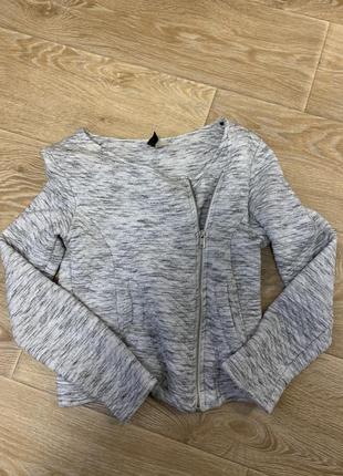 Стильный пиджак жакет  на молнии4 фото