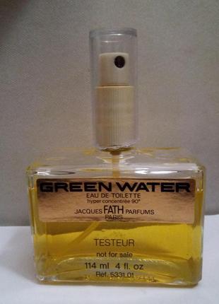 Jacques fath green water 1 мл пробник распив аромата винтаж
