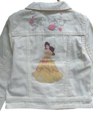 Джинсова куртка на дівчинку 4-5 років c&a німеччина розмір 1102 фото