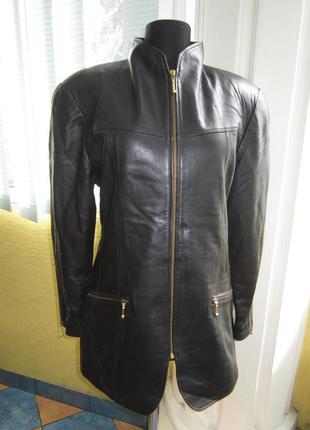 Шикарнаяу женская куртка -- van tai -- кожа. качество отменное!3 фото