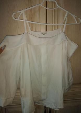 Блуза біла блузка обмін сорочка