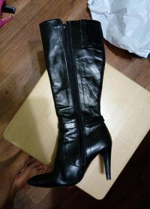 Сапожки натуральная кожа 38 р