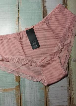 Ажурні трусики сліпи з рельєфною 3d тканини з візерунком "соти", мереживні легкі труси сліпи nadizi527