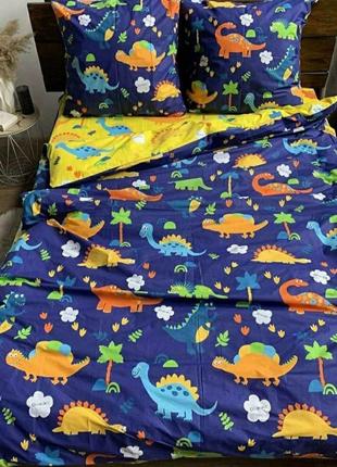 Детское постельное белье с простыней на резинке