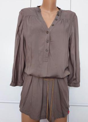 Блузка, рубашка с натуральной вискозы esprit р.44-46 (34) германия