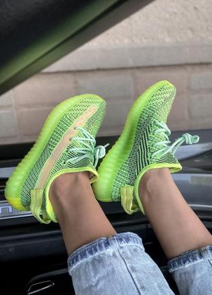 Yeezy boost 350 yeezreel
neon green рефлективные светящиеся неоновые кроссовки2 фото