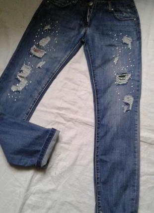 Летние рваные джинсы2 фото
