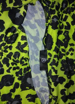 Леопард платья на стройную девушку4 фото