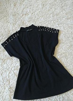 🌈милая футболочка с металлом