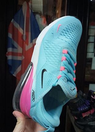 Очень красивые кроссовки nike air max 270 sky/pink размеры спрашивайте