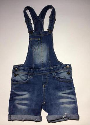 Стильний джинсовий комбінзон