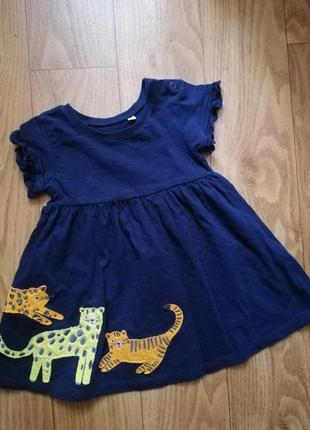 Платье bluezoo на 6-9 мес