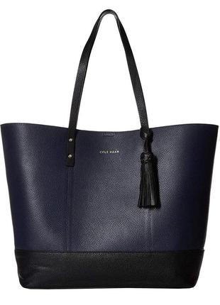 Сумка шоппер кожаная cole haan bayleen leather tote bag chd11591 оригинал