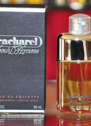 Cacharel pour homme оригинал_винтаж eau de parfum 2 мл затест