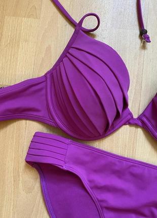 Купальник плиссе asos