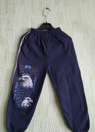 Спортивные штаны теплые детские для мальчика