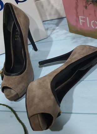Туфли с открытым носом, босоножки guess 36 размер/23,5 cm