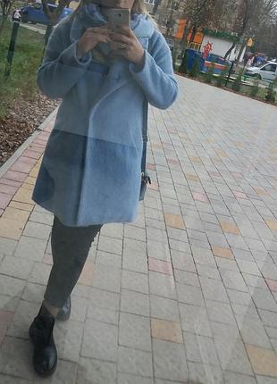 Пальто букле