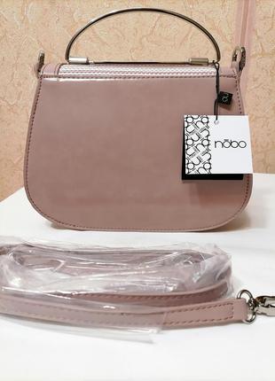 Нова стильна жіноча сумка через плече або в руках від польського преміум-бренду nobo3 фото